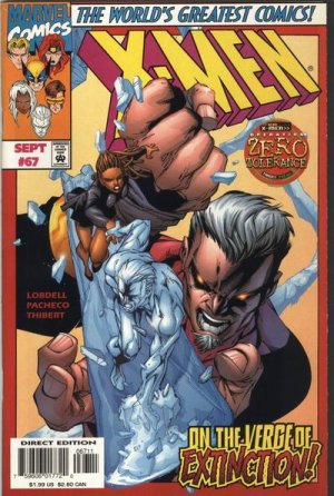 couverture, jaquette X-Men 67  - The End of DaysIssues V1 (1991 - 2001) (Marvel) Comics