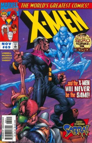 couverture, jaquette X-Men 69  - Last ExitIssues V1 (1991 - 2001) (Marvel) Comics