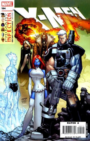 couverture, jaquette X-Men 194  - Primary Infection: Part 1Issues V1 - Suite (2004 - 2008) (Marvel) Comics