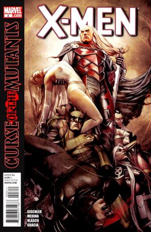 couverture, jaquette X-Men 3  - Curse of the Mutants, Part ThreeIssues V2 (2010 - 2013) (Marvel) Comics