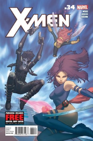 couverture, jaquette X-Men 34  - Subterraneans Part 1 of 2Issues V2 (2010 - 2013) (Marvel) Comics