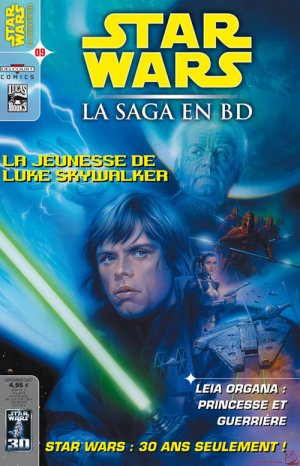 Star Wars - BD Magazine 9 - La jeunesse de Luke Skywalker - stars wars : 30 ans seulement