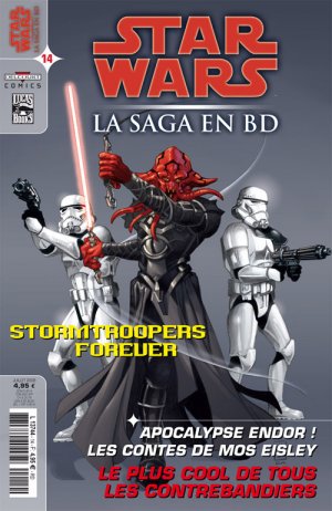Star Wars - BD Magazine 14 - Boshek : Le courage... de se mettre à couvert - Le bleu - La guerre des clones 4ème partie - Si j'avais un cœur - Apocalypse Endor
