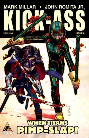 couverture, jaquette Kick-Ass 8  - When Titans Pimp-Slap!Issues V1 (2008 - 2010) (Marvel) Comics