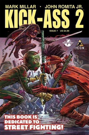 Kick-Ass 2 7 - The Book Is Dedicated To Street Fighting!