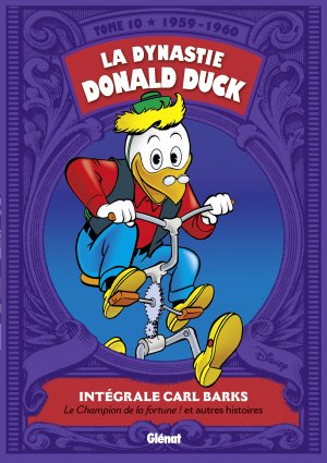 couverture, jaquette La Dynastie Donald Duck 10  - Le champion de la fortune et autres histoiresTPB softcover (souple) (glénat bd) Comics