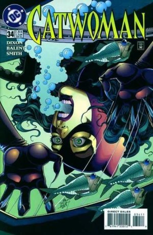couverture, jaquette Catwoman 34  - The Razor's EdgeIssues V2 (1993 - 2001) (DC Comics) Comics
