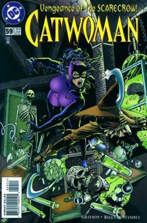 couverture, jaquette Catwoman 59  - Only Happy When It Rains : Fight of FlightIssues V2 (1993 - 2001) (DC Comics) Comics
