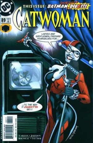 couverture, jaquette Catwoman 89  - Always Leave 'Em LaughingIssues V2 (1993 - 2001) (DC Comics) Comics