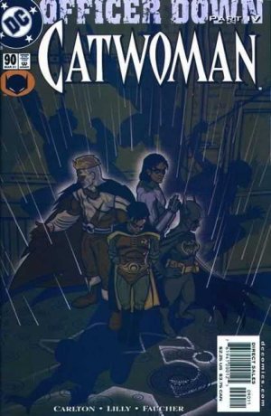 couverture, jaquette Catwoman 90  - Officer Down, Part Four: Smoking GunIssues V2 (1993 - 2001) (DC Comics) Comics