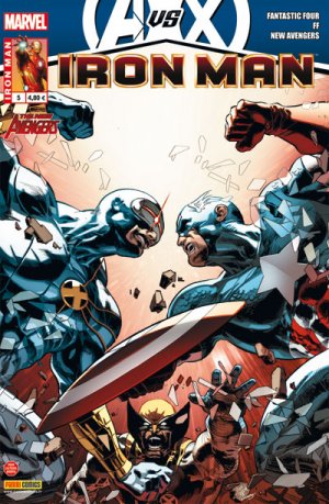 couverture, jaquette Iron Man 5  - 5Kiosque mensuel V3 (2012 - 2013) (Panini Comics) Comics
