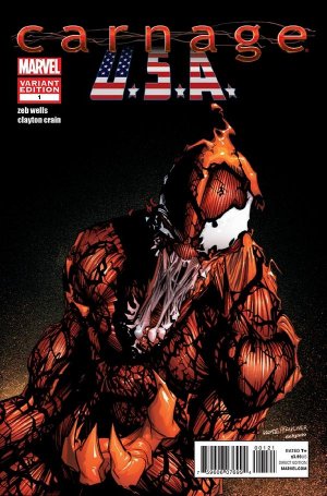 Spider-man - Carnage : USA 1 - 1/5 - variant cover