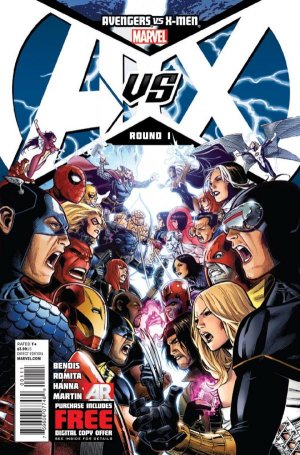 couverture, jaquette Avengers Vs. X-Men 1  - Round 1Issues (2012) (Marvel) Comics
