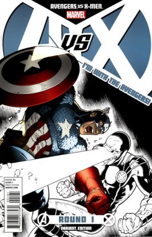 Avengers Vs. X-Men 1 - Round 1 (Team Avengers Store Variant)