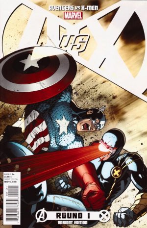 Avengers Vs. X-Men 1 - Round 1 (Stegman Cover)