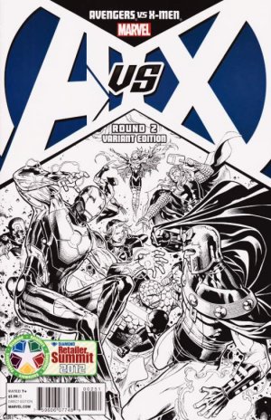 Avengers Vs. X-Men 2 - Round 2 (DCD Retailer Summit 2012 Inked Cover)