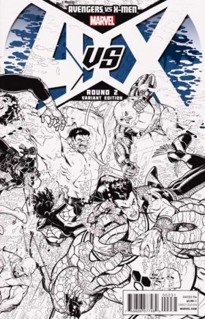 Avengers Vs. X-Men 2 - Round 2 (Bradshaw Sketch Cover)