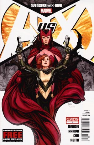 couverture, jaquette Avengers Vs. X-Men 0  - Prologue (3rd Printing Variant)Issues (2012) (Marvel) Comics