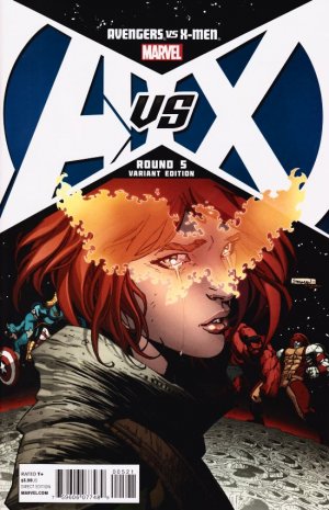 Avengers Vs. X-Men 5 - Round 5 (Stegman Cover)