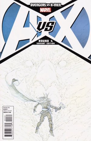 Avengers Vs. X-Men 4 - Round 4 (Jerome Opena Sketch Variant Cover)