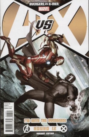 Avengers Vs. X-Men 12 - Round 12 - (I'm With The Avengers! Variant)