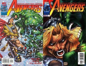 couverture, jaquette Avengers 5 Issues V2 (1996 - 1997) (Marvel) Comics