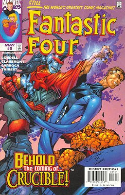 couverture, jaquette Fantastic Four 5  - Broken ReedIssues V3 (1998 - 2003) (Marvel) Comics