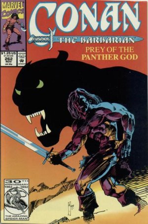 couverture, jaquette Conan Le Barbare 262  - Panther's BloodIssues V1 (1970 - 1993) (Marvel) Comics