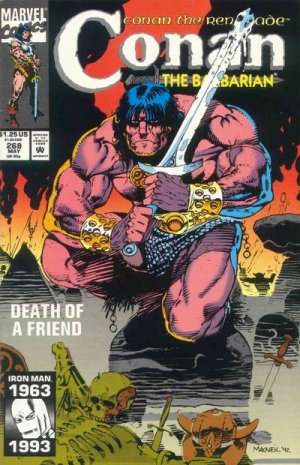 couverture, jaquette Conan Le Barbare 268  - Conan The Renegade Part 3 of 4: Death Comes CreepingIssues V1 (1970 - 1993) (Marvel) Comics