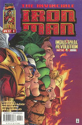 couverture, jaquette Iron Man 6 Issues V2 (1996 - 1997) (Marvel) Comics