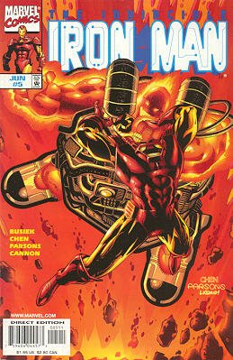 couverture, jaquette Iron Man 5 Issues V3 (1998 - 2004) (Marvel) Comics