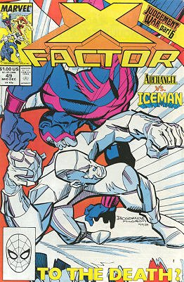 couverture, jaquette X-Factor 49  - Part 6: Power StruggleIssues V1 (1986 - 1998) (Marvel) Comics