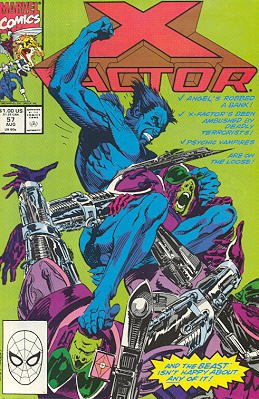 couverture, jaquette X-Factor 57  - ReflectionsIssues V1 (1986 - 1998) (Marvel) Comics
