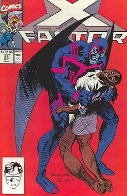 couverture, jaquette X-Factor 58  - NevermoreIssues V1 (1986 - 1998) (Marvel) Comics