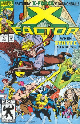couverture, jaquette X-Factor 77  - Great X-PectationsIssues V1 (1986 - 1998) (Marvel) Comics