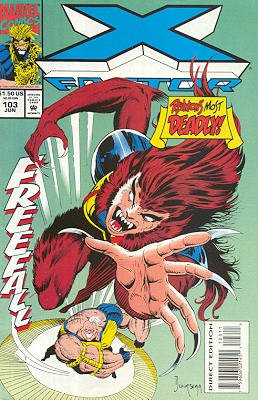 couverture, jaquette X-Factor 103  - Friends and FamilyIssues V1 (1986 - 1998) (Marvel) Comics