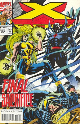 couverture, jaquette X-Factor 105  - Final SacrificeIssues V1 (1986 - 1998) (Marvel) Comics