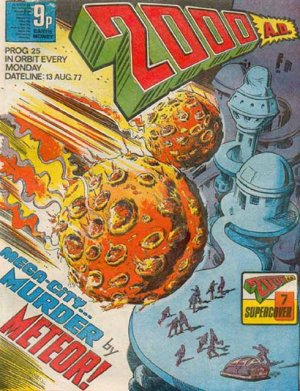 2000 AD 25 - Mega-City... Murder by Meteor!