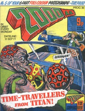 2000 AD 30 - Time-Travellers from Titan!