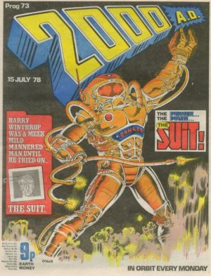 2000 AD 73 - The Power... The Pain... The Suit!