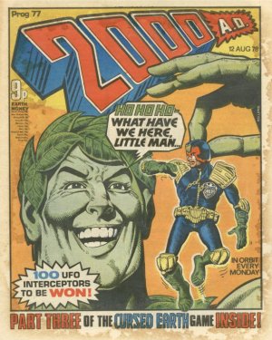 2000 AD 77 - Ho Ho Ho - What Have We Here Little Man...