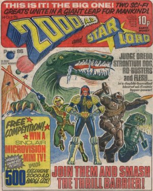 2000 AD 86 - This is It! The Big One! Two Sci-Fi Greats Unite in a Giant ...