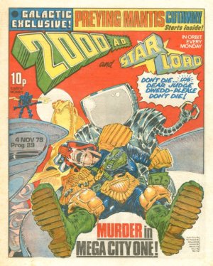 2000 AD 89 - Murder in Mega-City One!