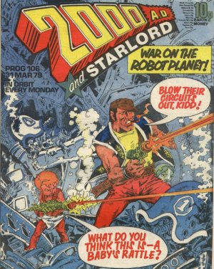 2000 AD 106 - War on the Robot Planet!