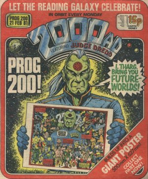 2000 AD # 200 Issues