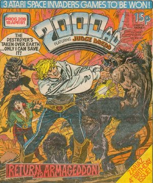 2000 AD # 208 Issues