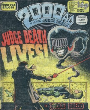 2000 AD 224 - Judge Death Lives!