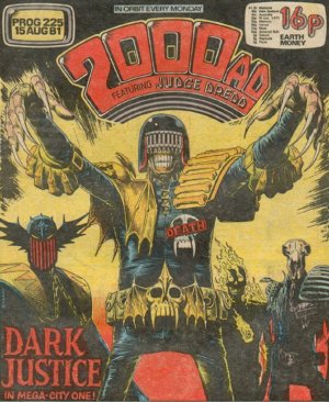 2000 AD 225 - Dark Justice in Mega-City One!