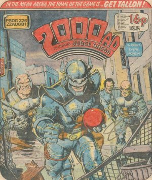 2000 AD 226 - In the Mean Arena. The Name of the Game... Get Tallon