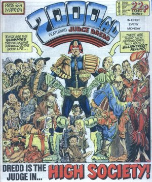 2000 AD 364 - Dredd is the Judge in... High Society!
